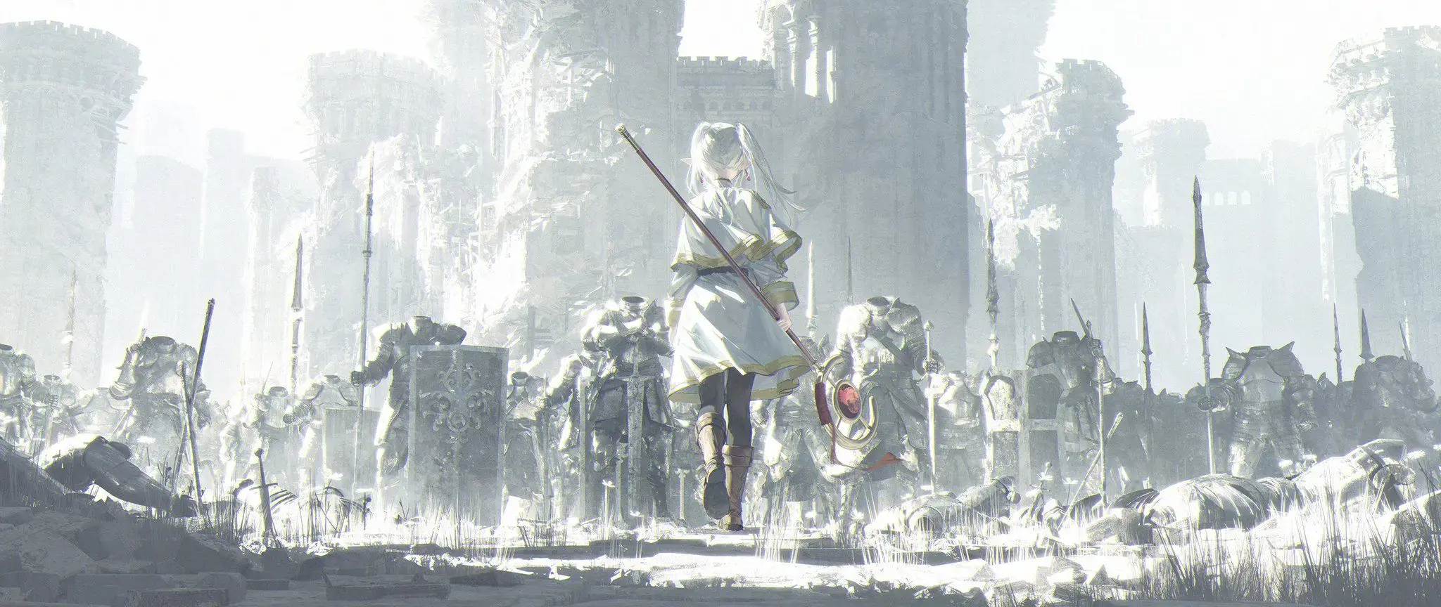 Обложка: Аниме. Провожающая в последний путь Фрирен или Sousou no Frieren